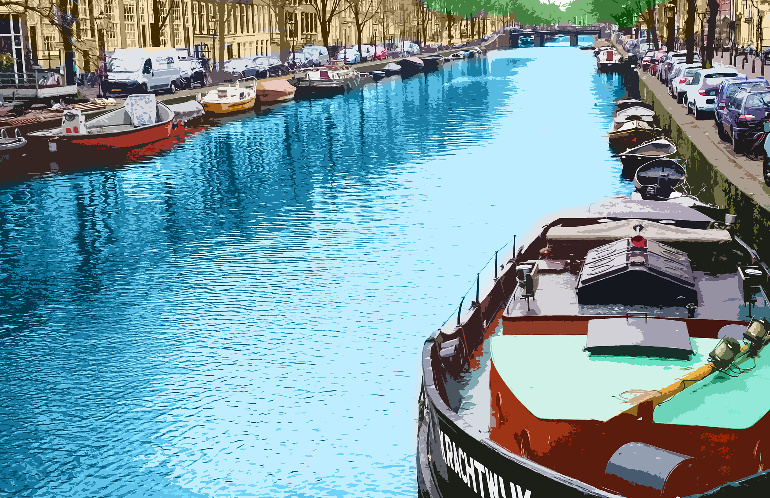 Canal - Amsterdam, Netherlands