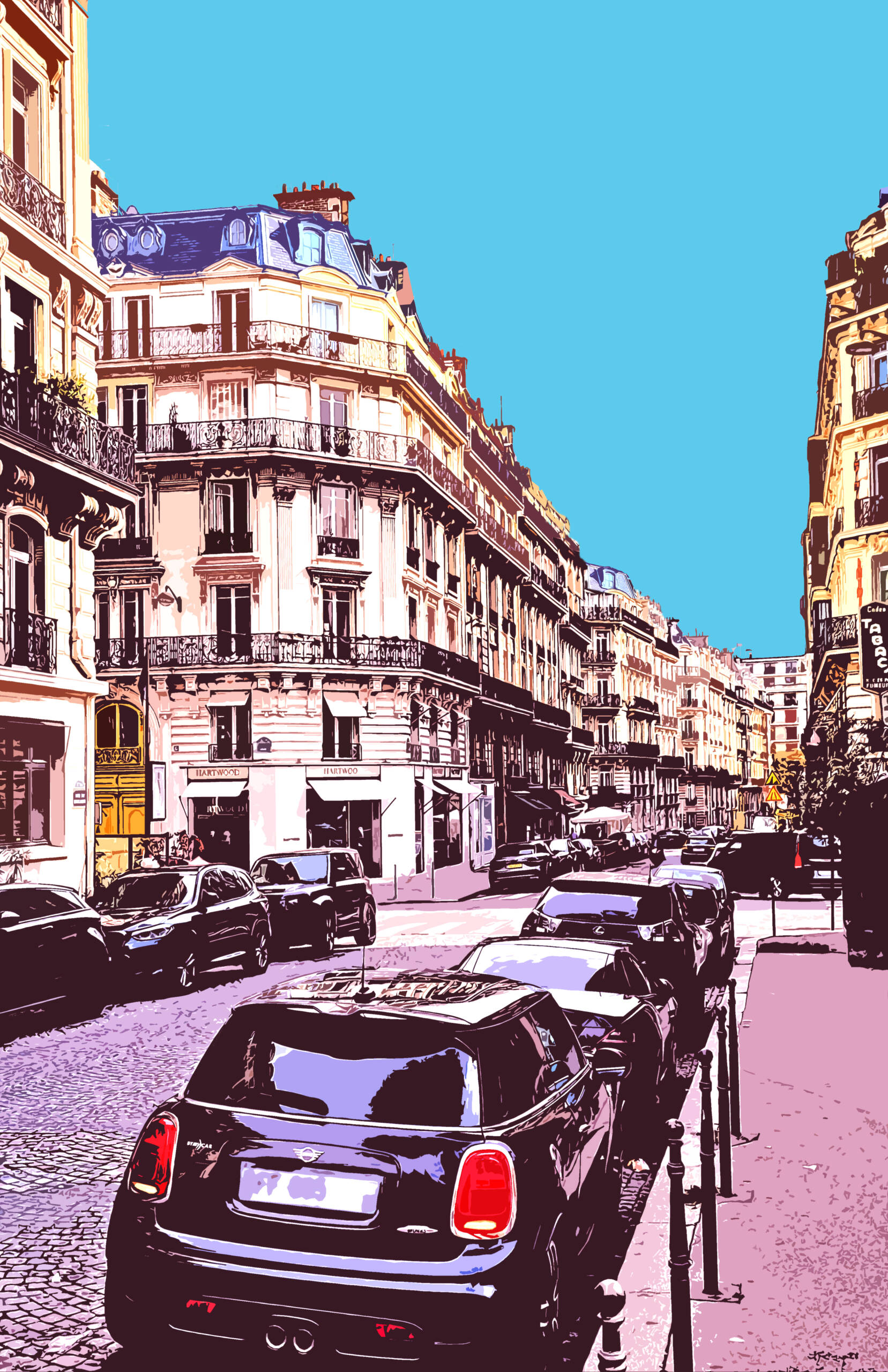 Boulevard, Paris, France